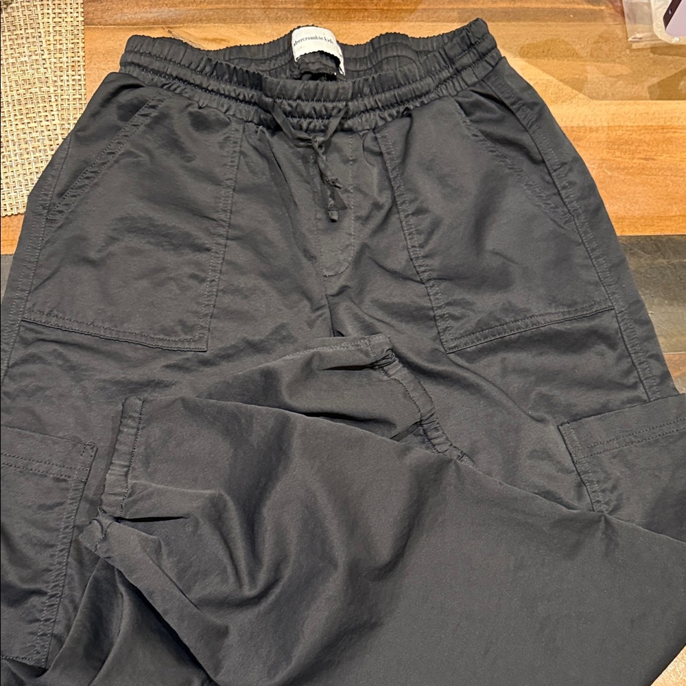 Abercrombie Kids Black Jogger Pants